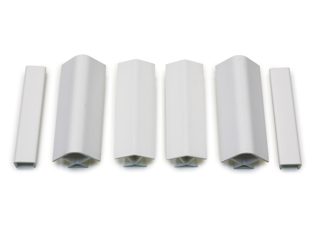 Комплект заглушек для цоколя Белый 