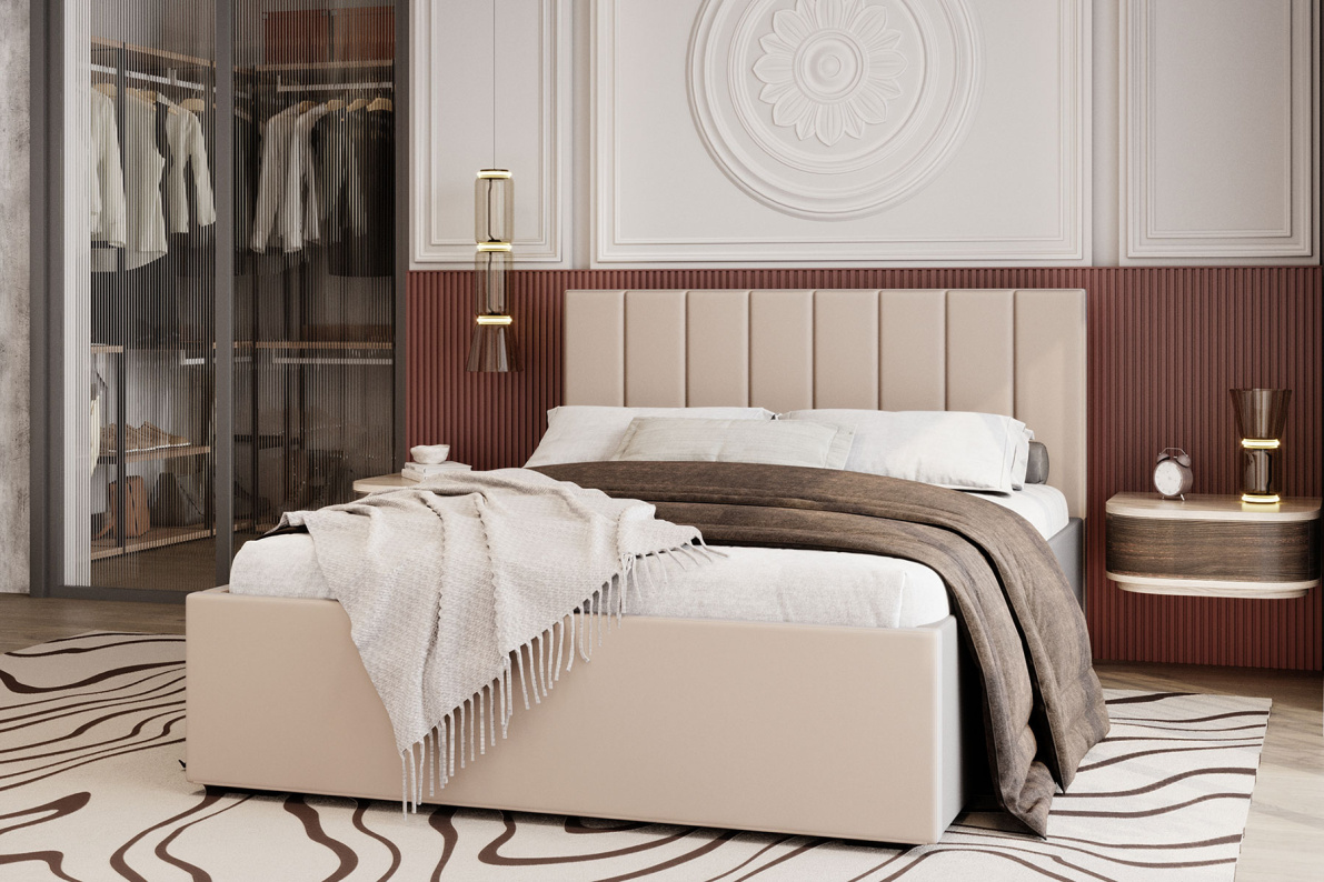 Кровать Аврора (140 х 200) с ПМ, фото 3