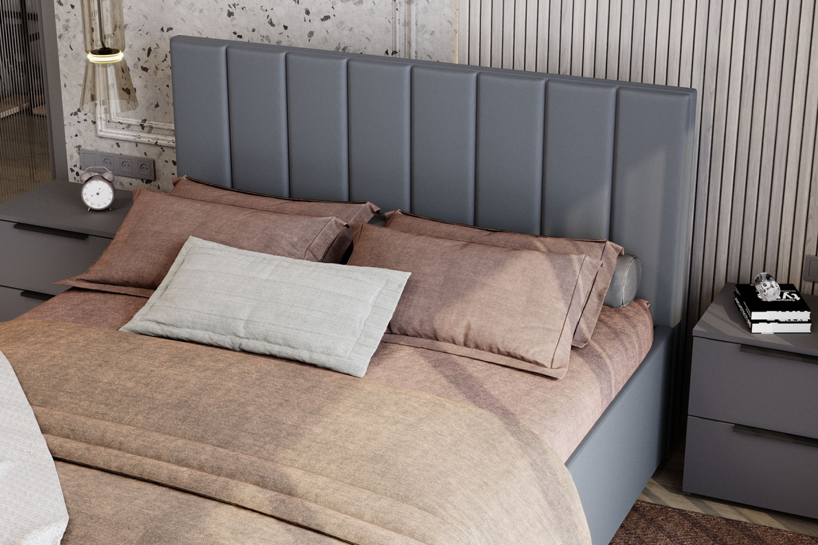 Кровать Аврора (140 х 200) с ПМ, фото 5