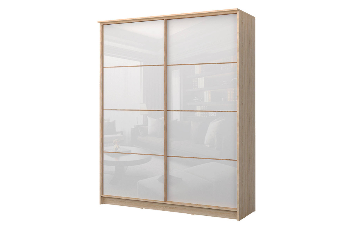 Шкаф-купе 2-х дв. Байкал-2 СТЛ.268.12Белый глянец