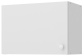 Шкаф навесной для вытяжки Бэлла, 50 см Белый