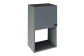 Шкаф навесной Бэлла, 40 см Серый