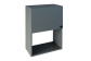 Шкаф навесной Бэлла, 50 см Серый