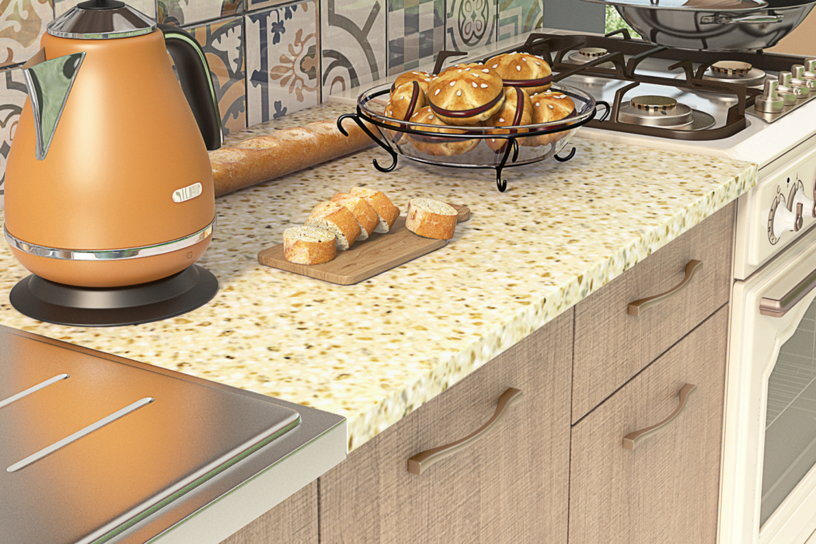 Кухонный гарнитур Бланка СТЛ.218.00Р1