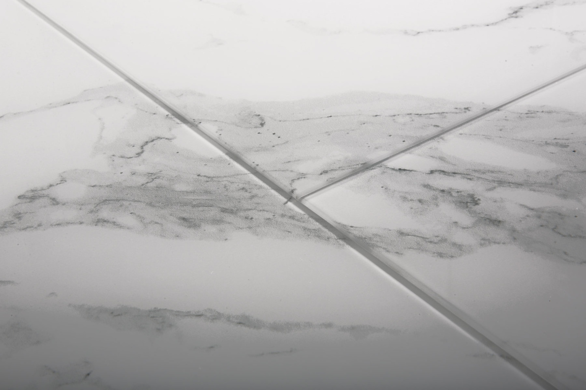 Стол обеденный Бонжур Белый мрамор/Черный, фото 8