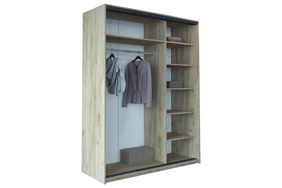 Шкаф-купе 3-х дверный с зеркалом Бристоль, фото 3