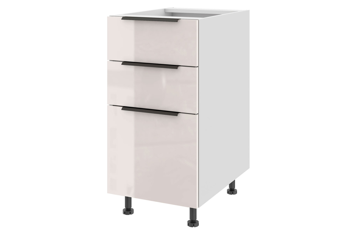 Тумба напольная с 3-мя ящиками Тандембокс 40 х 82 см Калипсо