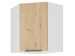 Шкаф навесной угловой 60 х 72 см Калипсо Дуб дикий