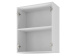 Шкаф навесной 60 х 72 см Калипсо Капучино глянец, фото 2