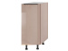 Шкаф напольный торцевой 30 х 82 см Калипсо Капучино глянец
