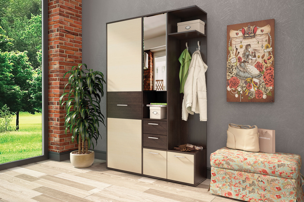 Прихожая ДианаВенге / Дуб молочный