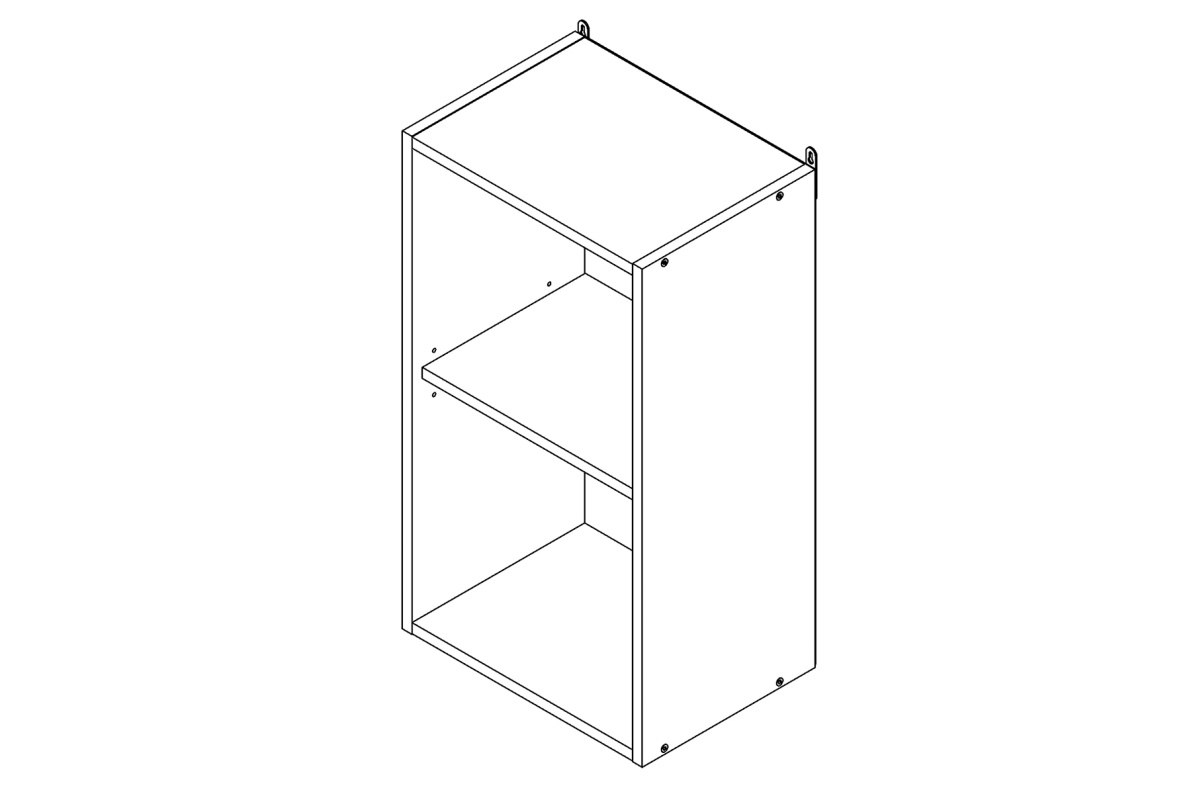 Шкаф навесной 40 Дуэт СТЛ.316.01
