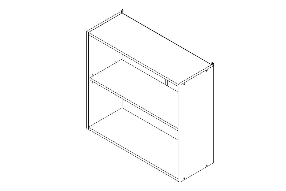 Шкаф навесной 80 Дуэт СТЛ.316.03