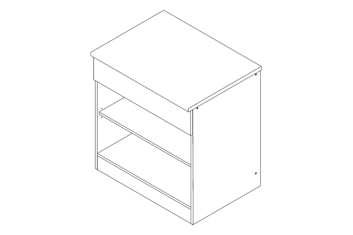 Шкаф напольный 80 Дуэт СТЛ.316.06М