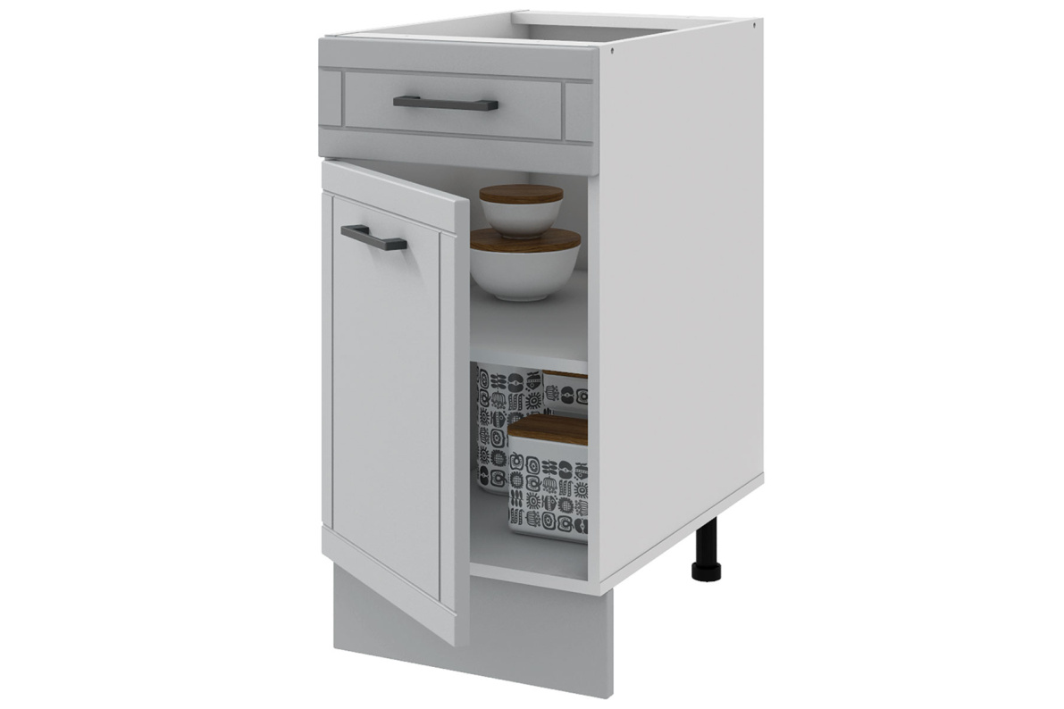 Шкаф напольный с 1-м ящиком 40 см Грейс