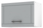 Шкаф навесной для вытяжки 50 см Грейс Серый мдф