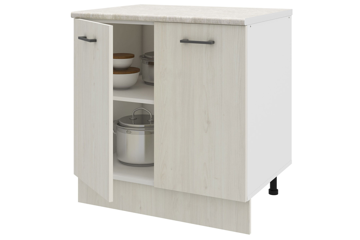 Шкаф напольный  со столешницей 80 см Иола