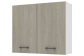 Шкаф навесной 80 см Иола Скандинавское дерево серое