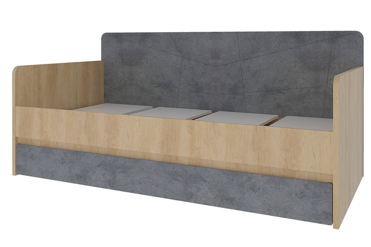 Кровать Киото СТЛ.339.09Бетон тёмный