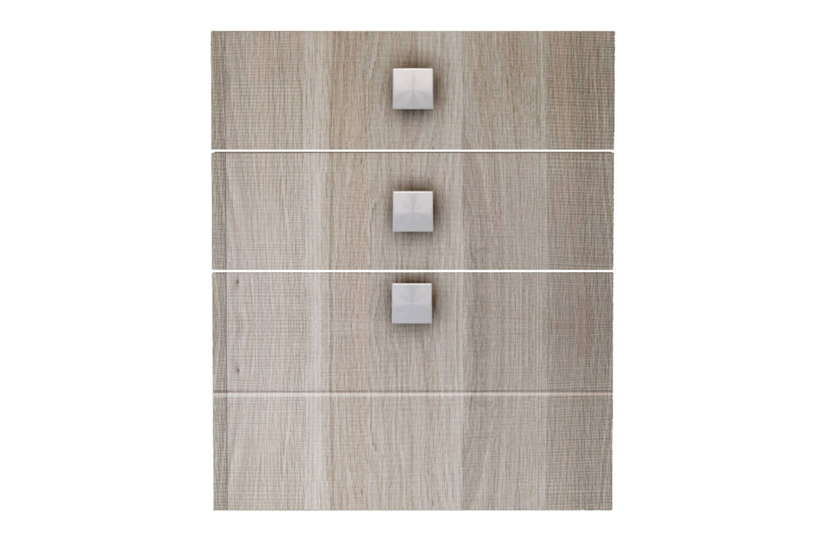 Фасад (ФТЯ3-60) Квадро для корпусов ТЯ3-60 Орех светлый