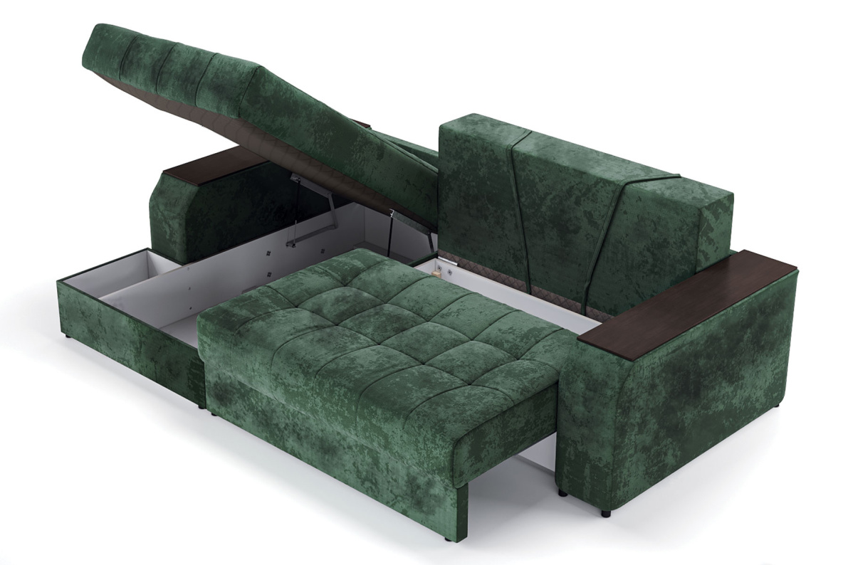 Угловой диван-кровать Лас-Вегас левый