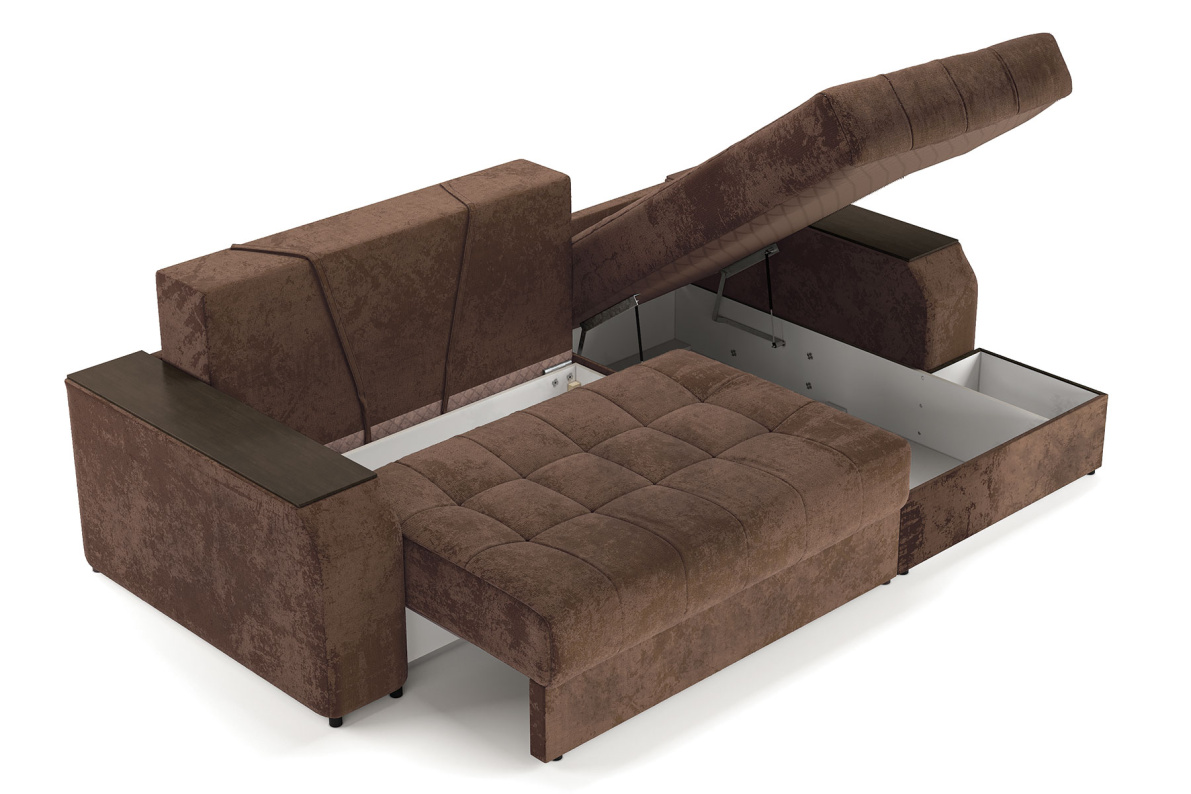 Угловой диван-кровать Лас-Вегас правый