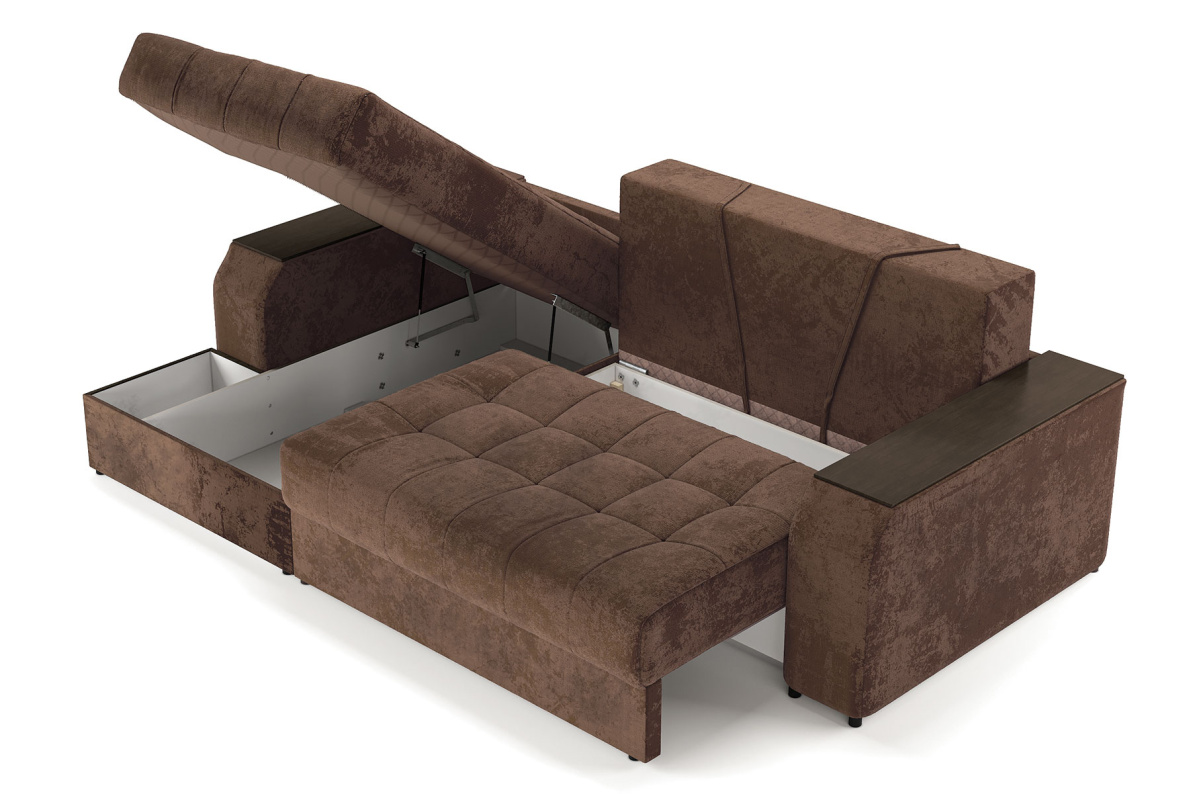 Угловой диван-кровать Лас-Вегас левый