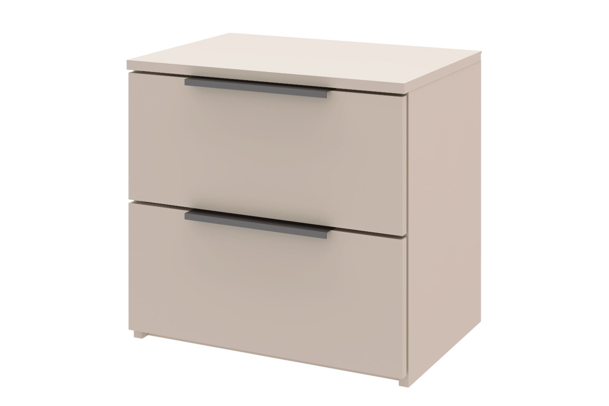 Тумба 2 ящика (49,6х47х35) ЛаураКашемир серый