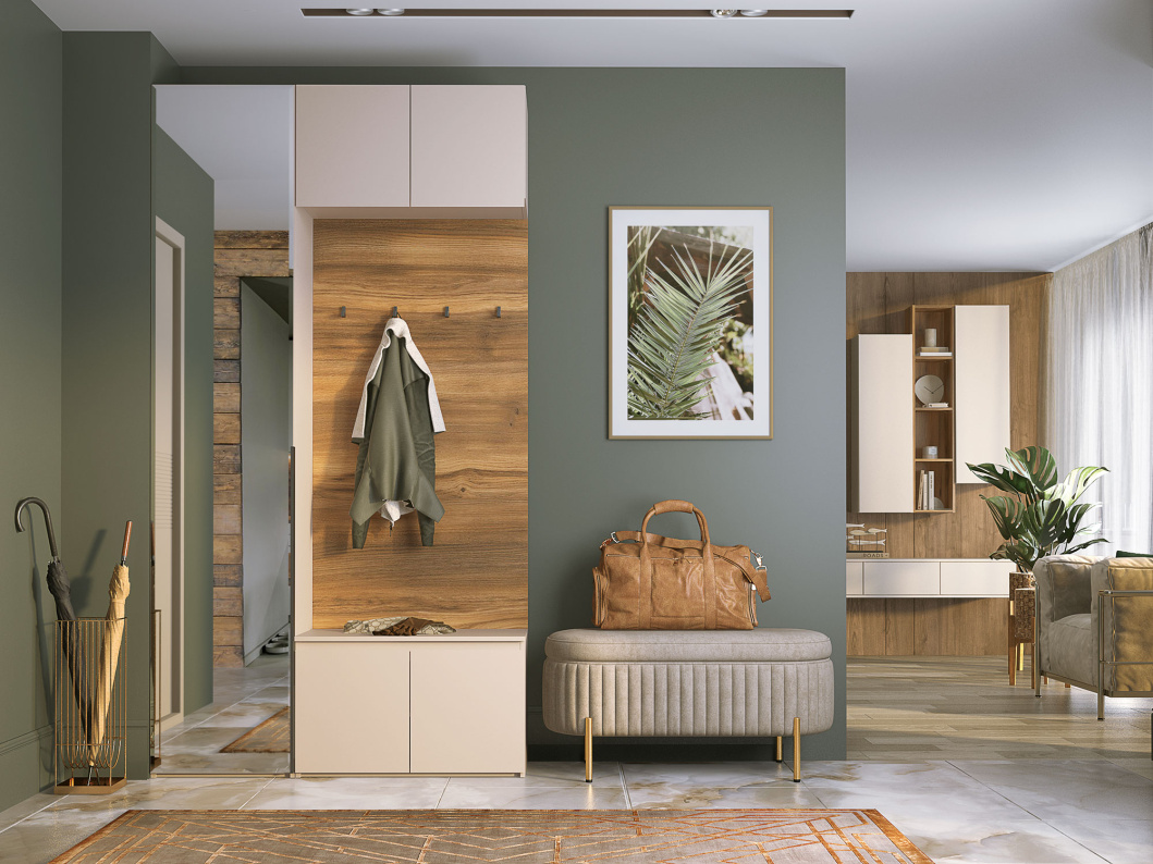 Прихожая Прихожая Лаура 3Кашемир серый