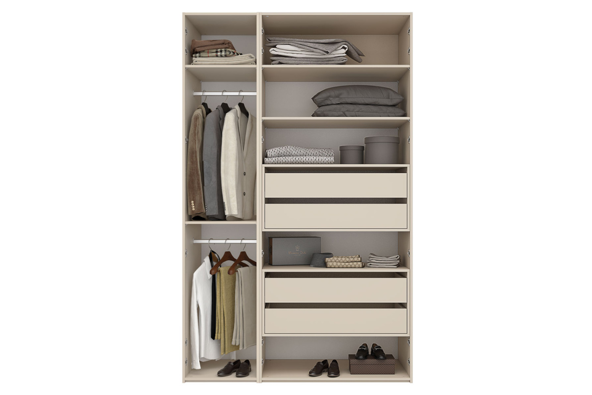 Шкафы Лаура 1482 №3Кашемир серый, фото 2