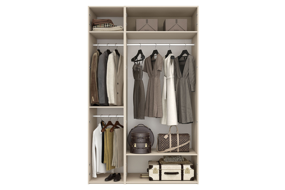 Шкафы Лаура 1482 №4Кашемир серый, фото 2