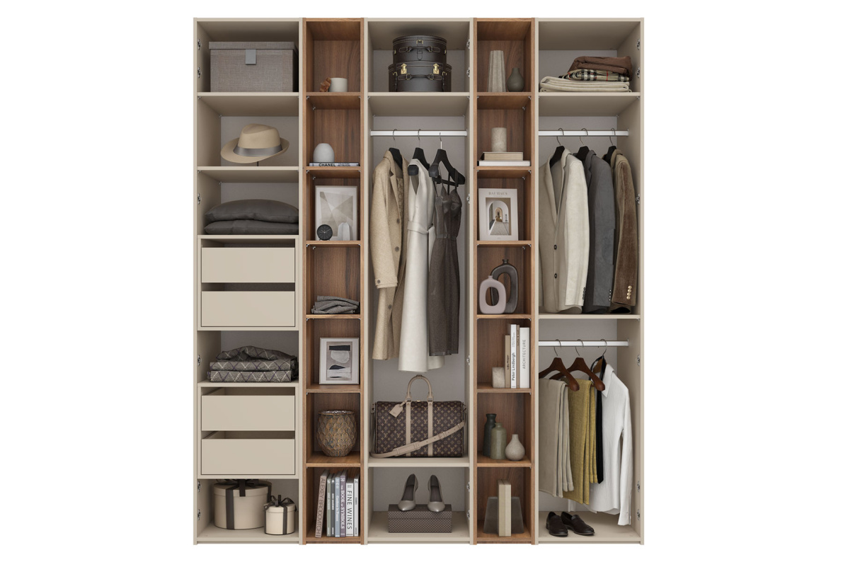 Шкафы Лаура 2038 №1Кашемир серый, фото 2