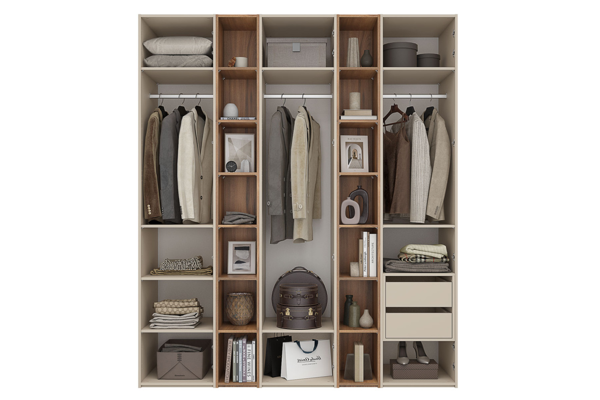 Шкафы Лаура 2038 №2Кашемир серый, фото 2