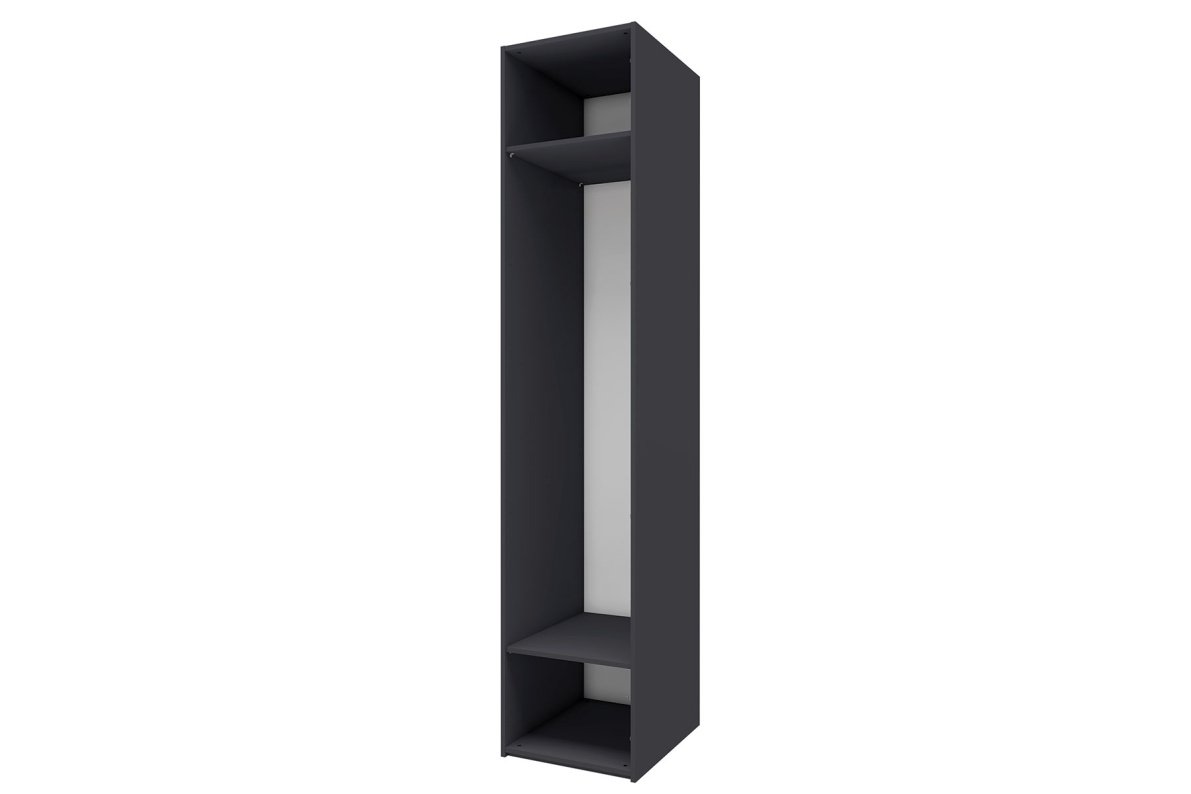 Шкаф 1-дверный Лаура 1 Серый уголь Лаура 1Серый уголь, фото 2