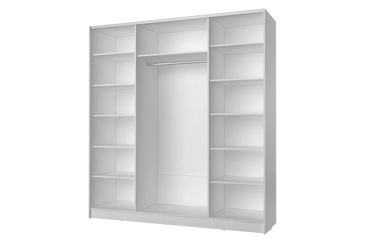 Шкаф-купе 2 дв. Марвин-3 СТЛ.532.02Белый глянец, фото 2