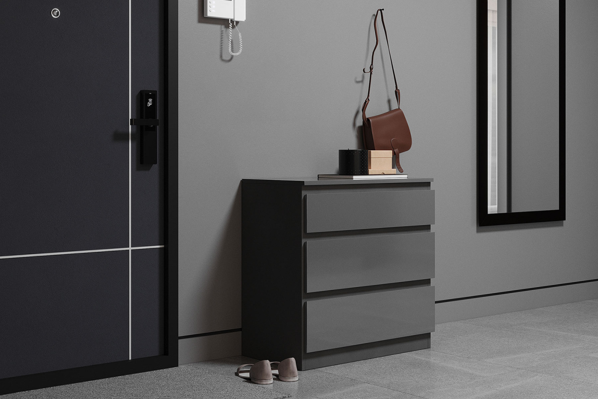 Комод с 3-мя ящиками Морвик