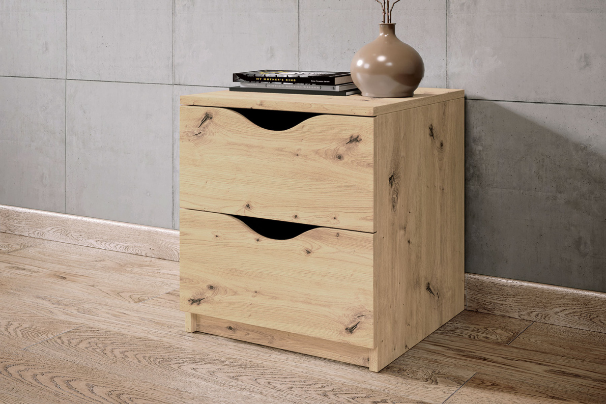 Тумба 2 ящика НексусДуб артисан, фото 2