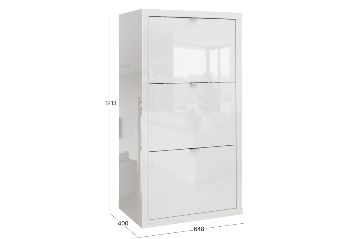 Тумба для обуви НорденБелый, фото 2