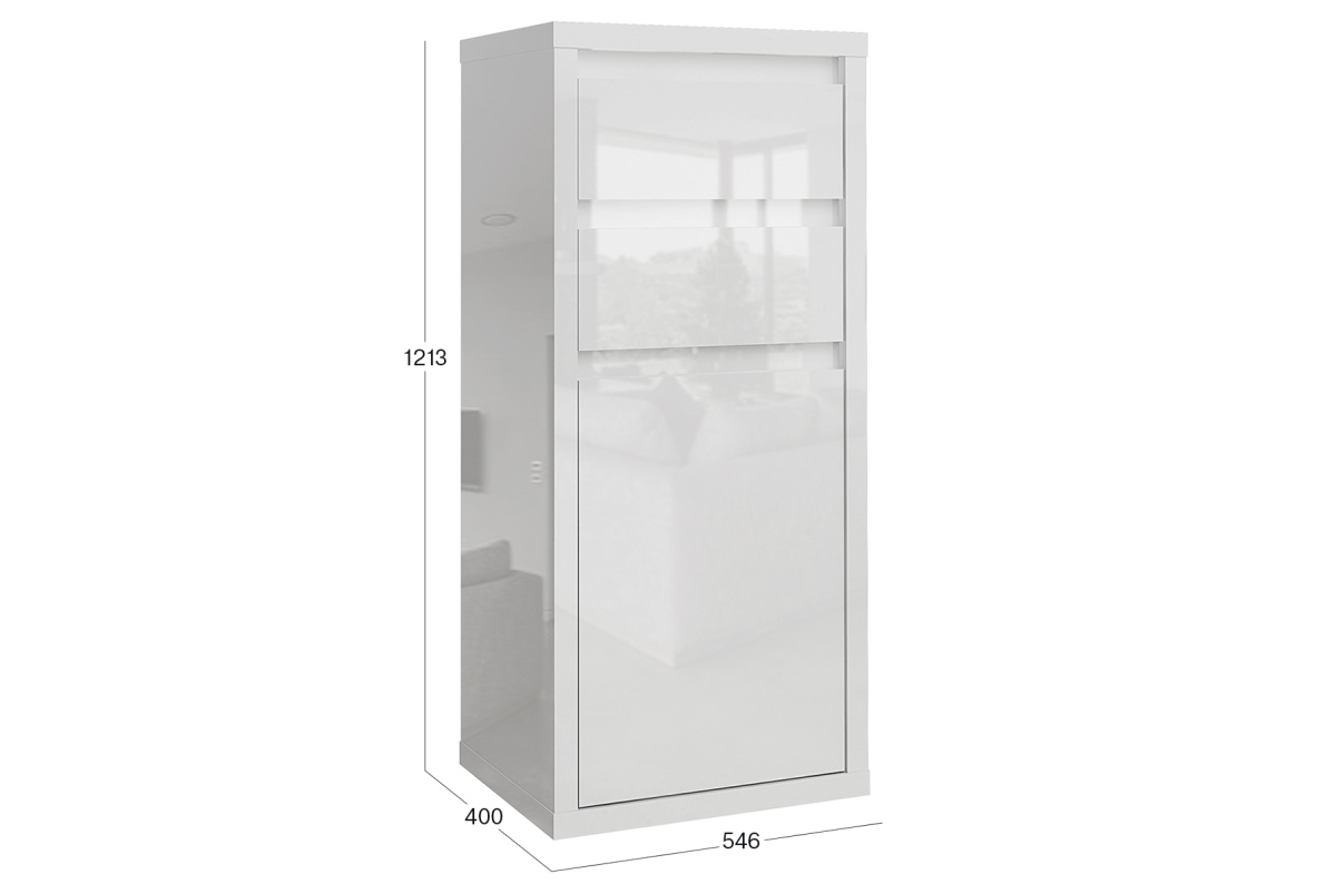 Прихожая Норден 1Белый, фото 6