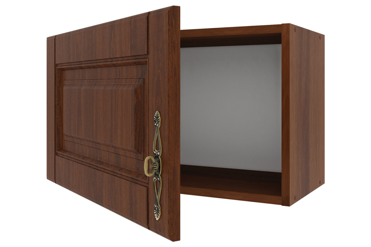 Шкаф навесной для вытяжки 60 см Орех
