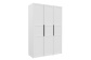 Шкаф 3-х дверный с фасадом МДФ и ящиками Оскар (компл.7)Белый