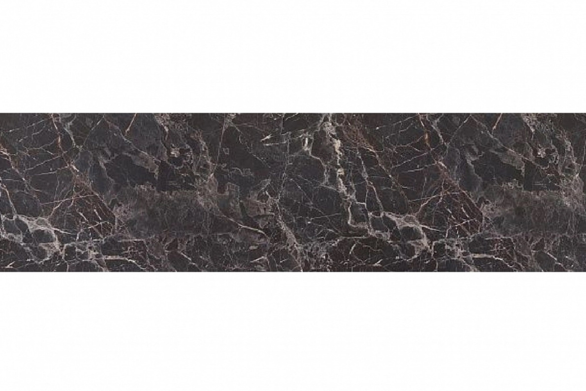 Стеновая панель 3050х600х4 Мрамор Марквина Чёрный 3029/S