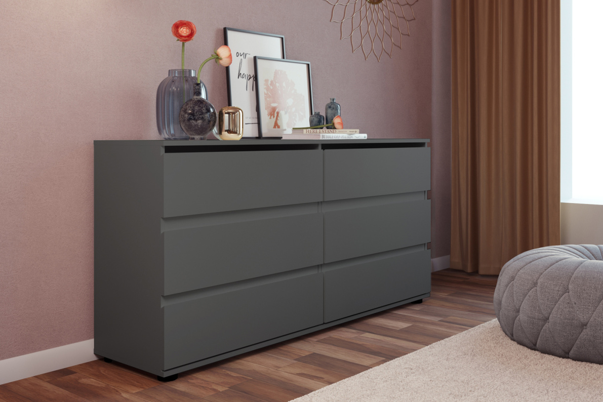 Комод  6 ящиков, 1600 Сомеро