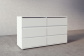 Комод  6 ящиков, 1200 Сомеро Белый, фото 3