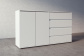 Комод  4 ящика, 1600 Сомеро Белый, фото 3