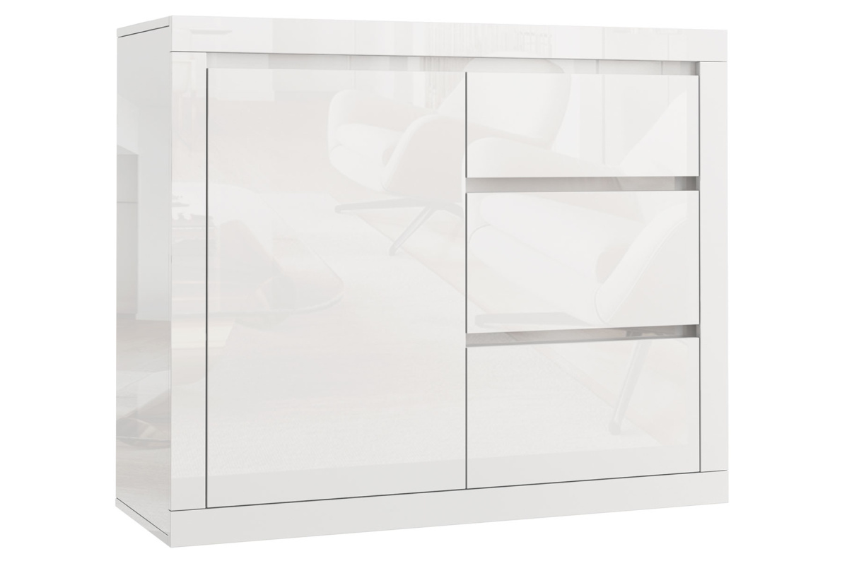 Комод с 3-мя ящиками, 107х90х40 см Спайс