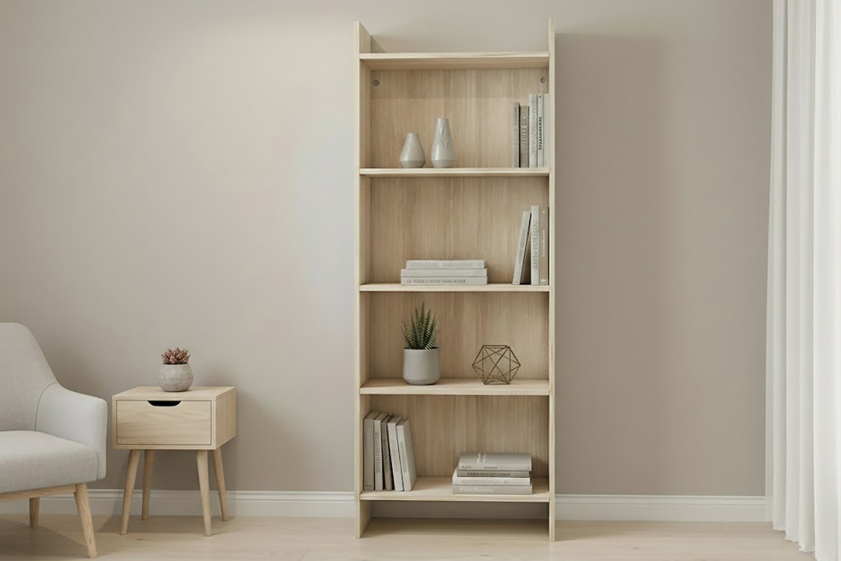 Стеллаж 60х30х158 см с полками Теви