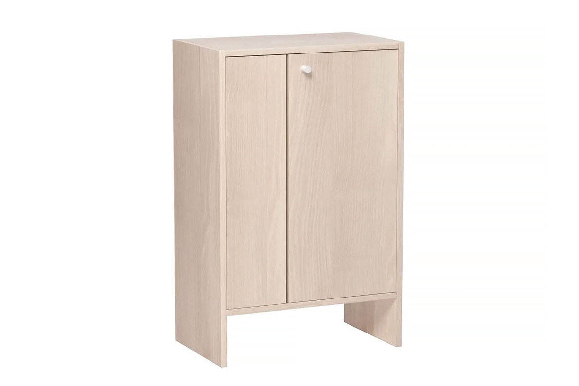 Шкаф 50х30х78 см с двумя дверцами ТевиАкация Лэйклэнд светлая, фото 3