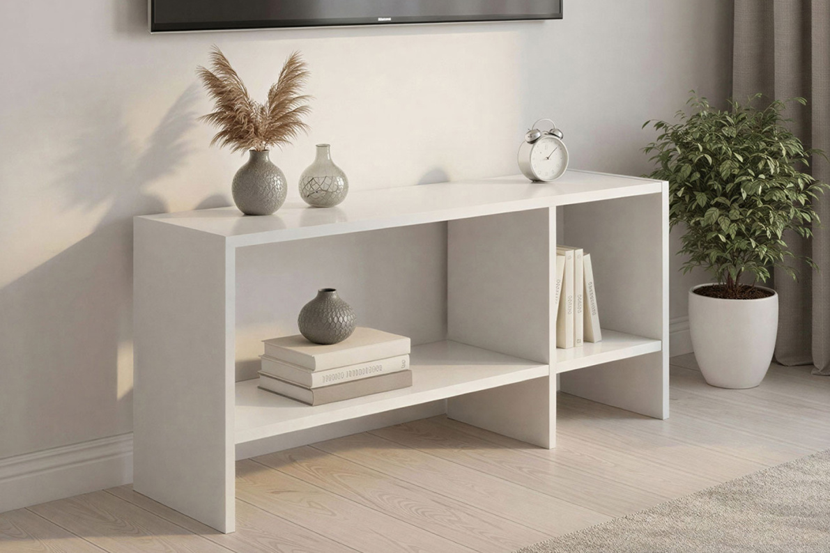 Тумба под телевизор 90х30х40 см напольная Теви