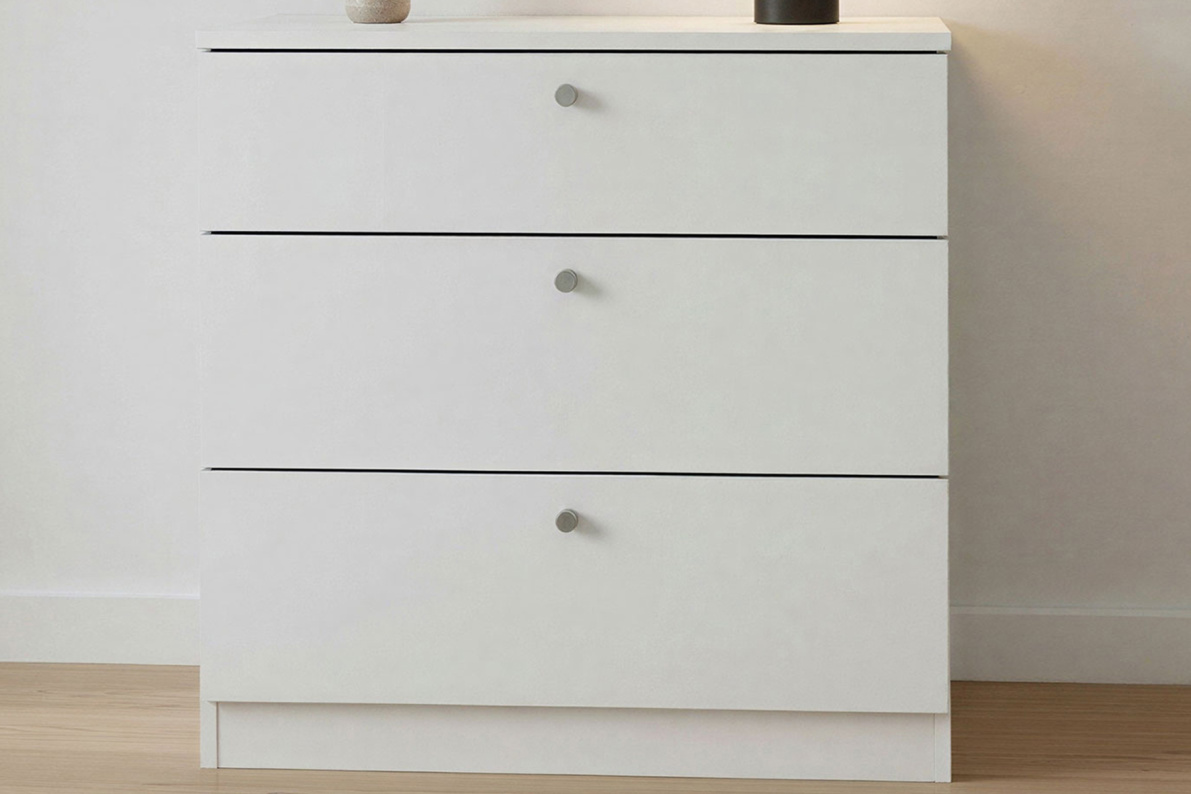 Комод 70х40х72 см с 3-мя ящиками Теви